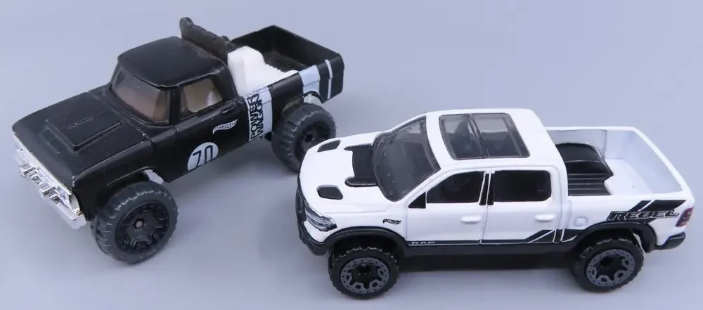 Hot Wheels DODGE Trucks LOT 2020 Ram 1500 Rebel '70 Dodge Power Wagon 1:64 Loose